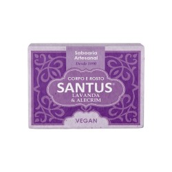 Santus - Sabonete de Lavanda e Alecrim 120g vegan