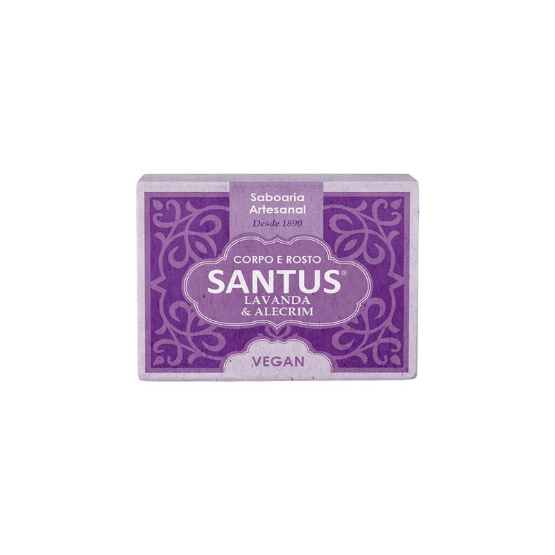 Santus - Lavender and Rosemary Soap 120g vegan