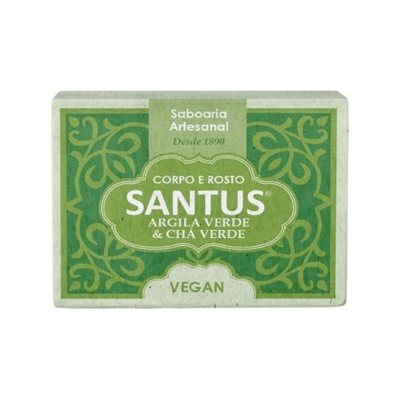 Santus - Clay and Green Tea Soap 120g Vegan