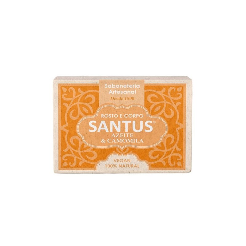 Santus - Jabón de Aceite de Oliva y Manzanilla 120g Vegano