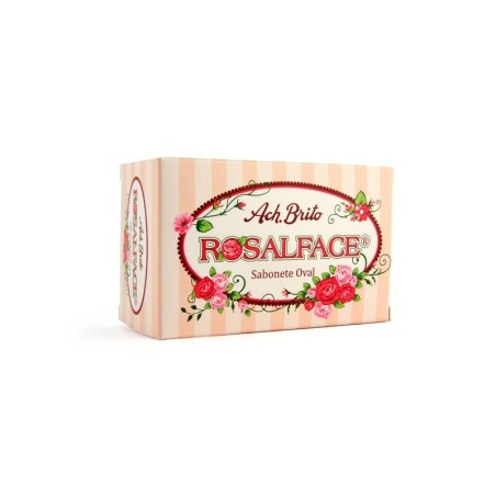 Ach Brito - sabonete oval ROSALFACE 150g