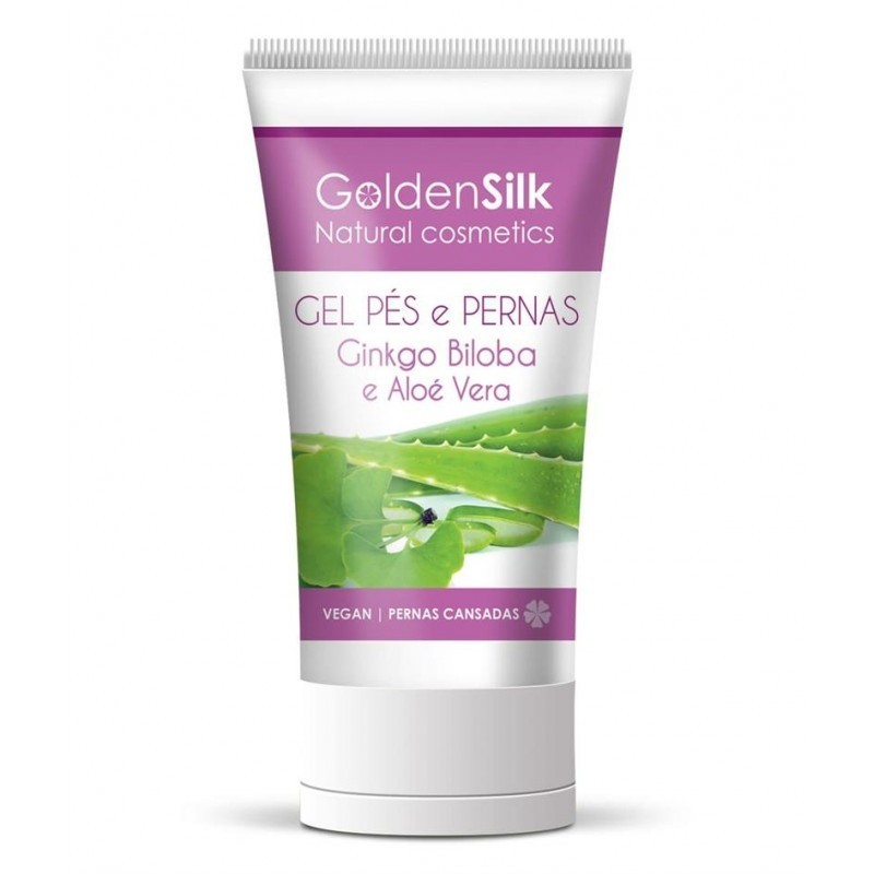 GoldenSilk - Gel para Pies y Piernas GINKGO BILOBA 150ml vegano