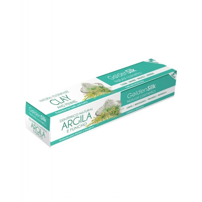 GoldenSilk - Clay and Fennel Toothpaste 75ml vegan