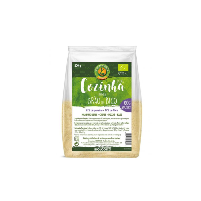 Chickpea Flour Bio 200g Cemporcento