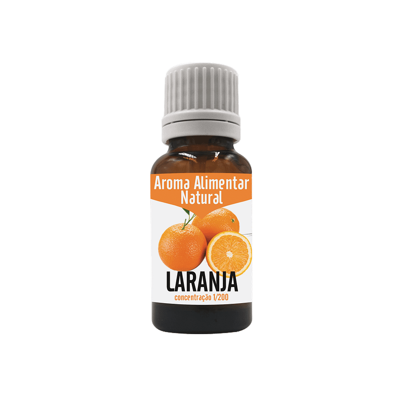 Aromatizante Natural LARANJA 20ml (elegante)