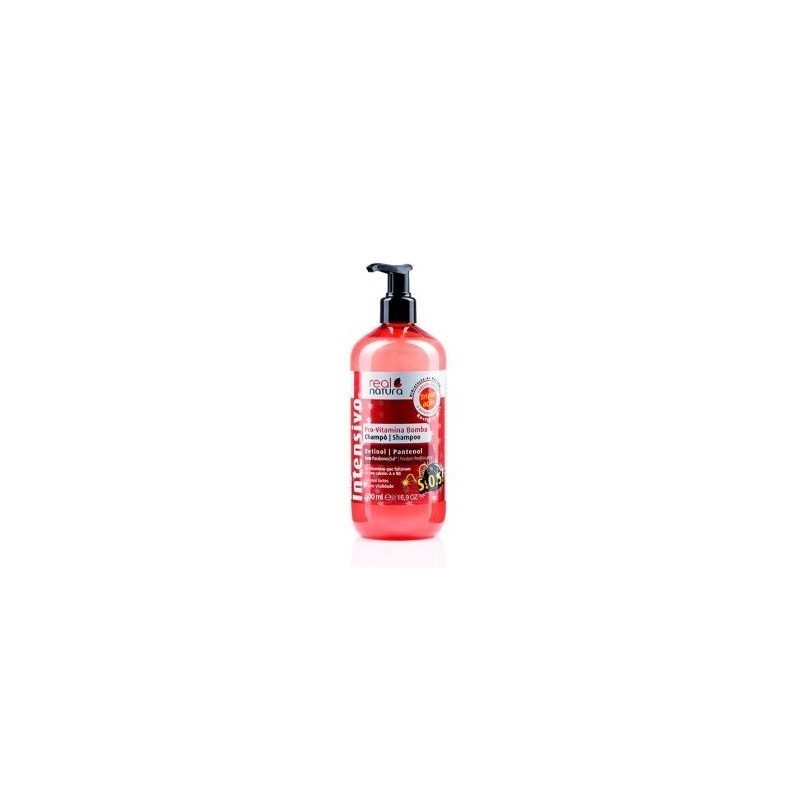 Pro-Vitamin Intensive Bomb Shampoo 500ml Real Natura