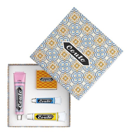 Couto - Coffret C (pack: toothpaste, deodorant, moisturizer and soap)