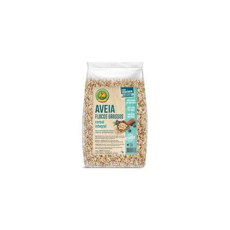 Copos de Avena Integral Gruesa 1kg - CemPorcento