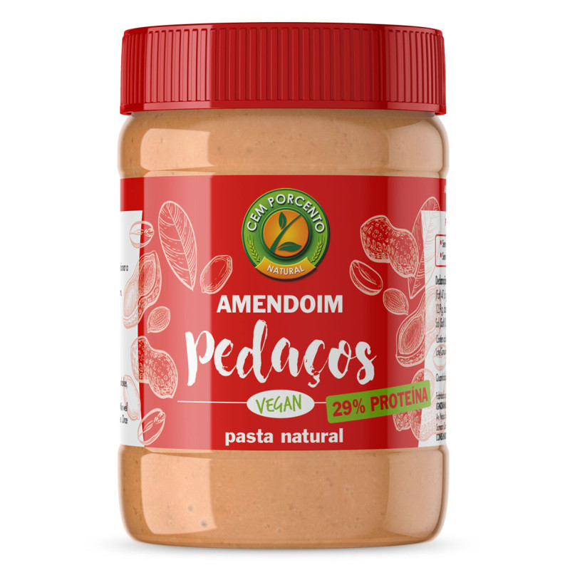 Peanut Butter with Pieces 510g CemPorcento