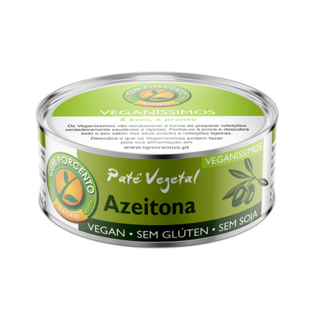 Paté Vegetal de Aceituna 125g CemPorcento