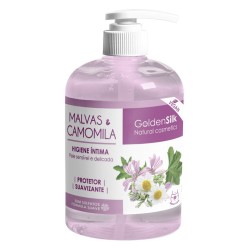 GoldenSilk - Gel de Higiene Íntima - Malvas y Manzanilla 300ml vegano