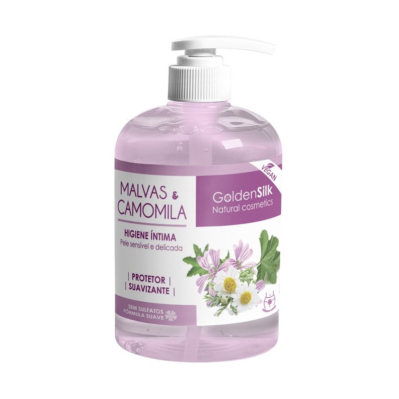 GoldenSilk - Intimate Hygiene Gel - Malvas and Chamomile 300ml vegan