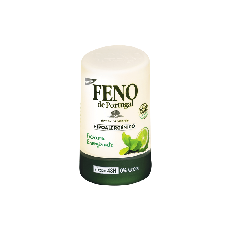 Feno de Portugal - Roll On Energizing Freshness, Hypoallergenic 50ml